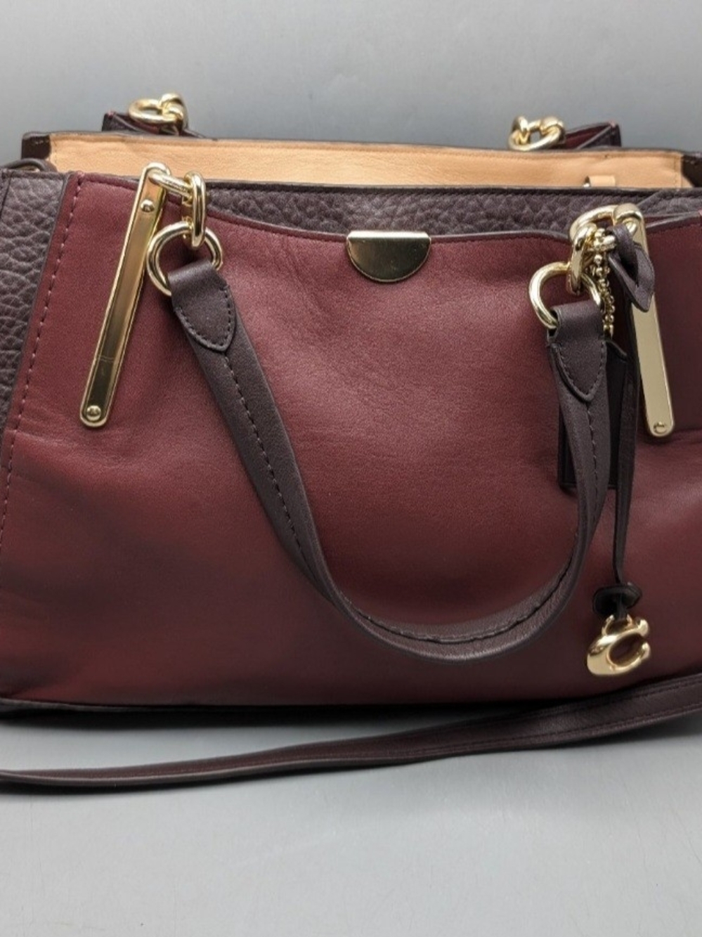 Coach Dreamer 36 Satchel Colorblock